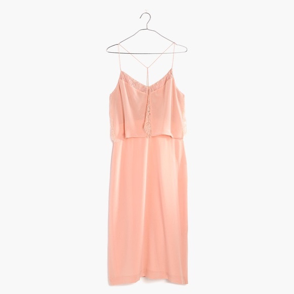 Madewell Silk Slip Dress - Picture 6 of 8
